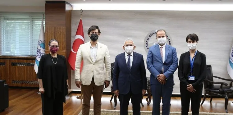 BÜYÜKKILIÇ, BİRLEŞMİŞ MİLLETLER DÜNYA GIDA ÖRGÜTÜ TÜRKİYE TEMSİLCİSİNİ AĞIRLADI