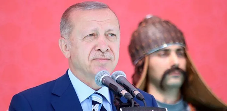 CUMHURBAŞKANI ERDOĞAN: BÜYÜK VE GÜÇLÜ TÜRKİYE'NİN YOLUNUN KESİLMESİNE RIZA GÖSTERMEYECEĞİZ