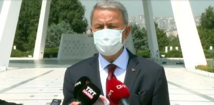 BAKAN AKAR: AFGANİSTAN'DAKİ GELİŞMELERİ YAKİNEN TAKİP EDİYORUZ