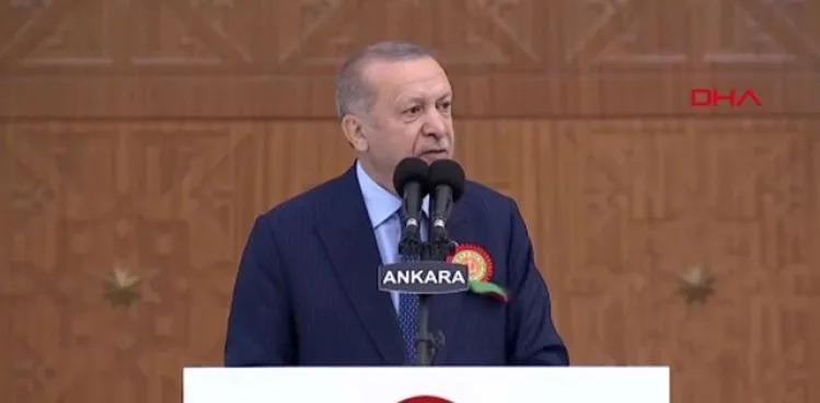 ERDOĞAN’DAN ADLİ YIL AÇILIŞ TÖRENİ’NDE ÖNEMLİ MESAJLAR