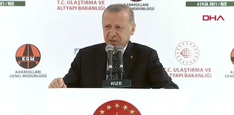 CUMHURBAŞKANI ERDOĞAN: BÖLÜNMEYE ASLA FIRSAT VERMEYECEĞİZ