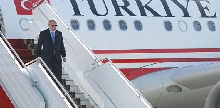 CUMHURBAŞKANI ERDOĞAN, ABD'YE GİDİYOR