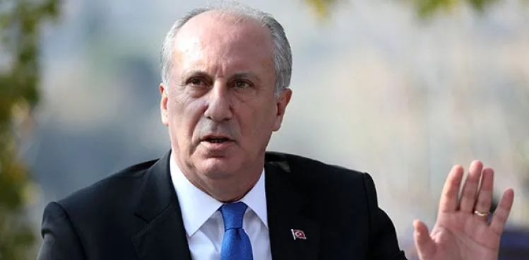 MUHARREM İNCE: AÇIKLIYORUM; ADAY ADAYIYIM