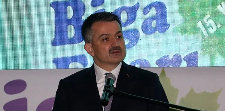 BAKAN PAKDEMİRLİ: GEÇEN YIL TARIMSAL HASILAMIZ, CUMHURİYET TARİHİ REKORUNU KIRDI
