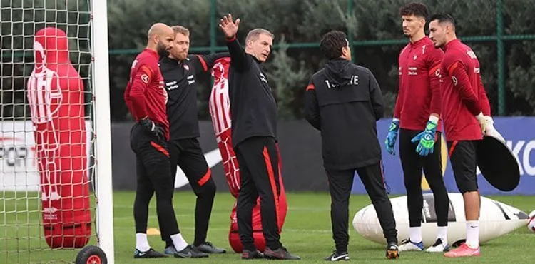 A Milli Futbol Takımı, Norveç karşılaşmasının hazırlıklarına devam etti