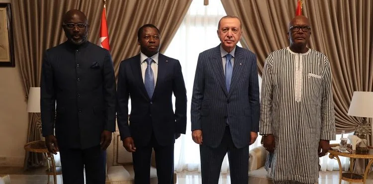 Türkiye, Togo, Burkina Faso ve Liberya'dan ortak bildiri