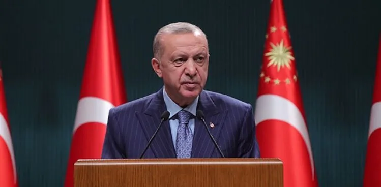 CUMHURBAŞKANI ERDOĞAN: BİZİM NİYETİMİZ ASLA KRİZ ÇIKARMAK DEĞİL