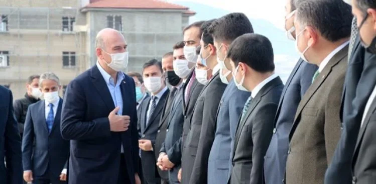 BAKAN SOYLU TOKAT'TA GÜVENLİK TOPLANTISINA KATILDI