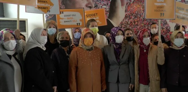 AK Parti Kadın Kolları İl Başkan Yardımcısı Bilen: “Kadına şiddet, insanlığa ihanettir”