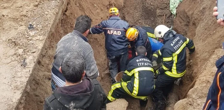 Kayseri’de göçük!