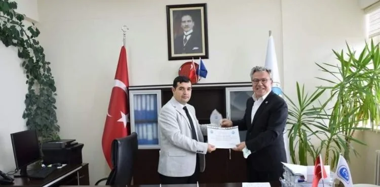 Tomarza Meslek Yüksekokulu'nda devir teslim töreni yapıldı
