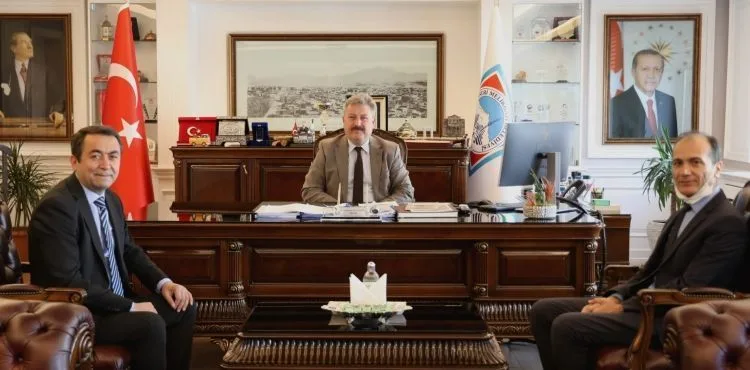 SERBEST BÖLGE GÜMRÜK MÜDÜRLÜĞÜNDEN BAŞKAN PALANCIOĞLU'NA ZİYARET
