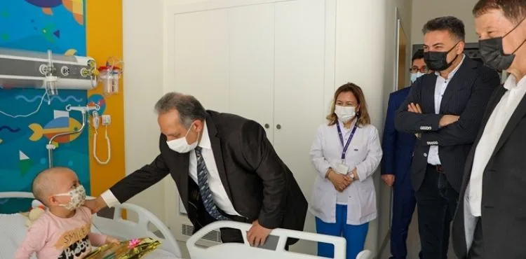 BAŞKAN YALÇIN'DAN ‘KANKA’YA 23 NİSAN ZİYARETİ