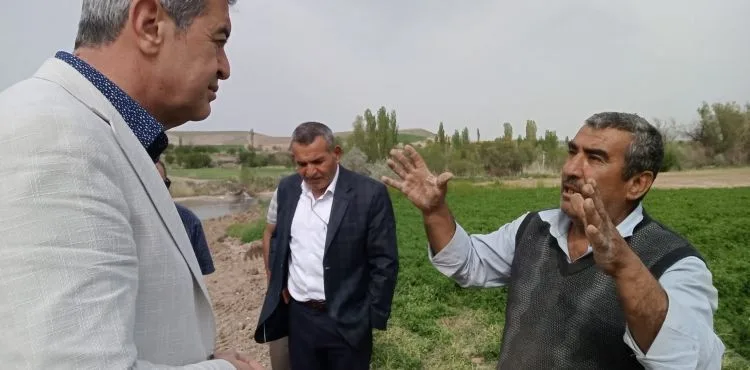 Kazım Yücel: “Yemlihalı çiftçiler, can suyu veremedi!”