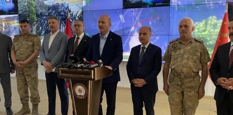 Bakan Soylu açıkladı: Diyarbakır merkezli 10 ilde “Kökünü Kurutma Operasyonu”
