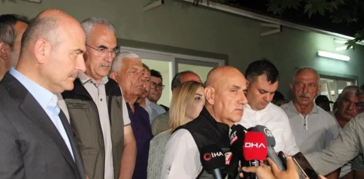 Bakan Kirişçi ve Soylu yangın değerlendirmesi yaptı