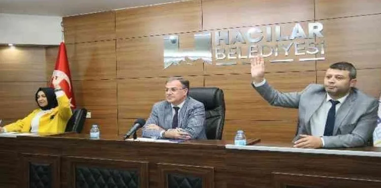 Hacılar Belediyesi Meclisi Temmuz ayı Toplantısı'nı yaptı