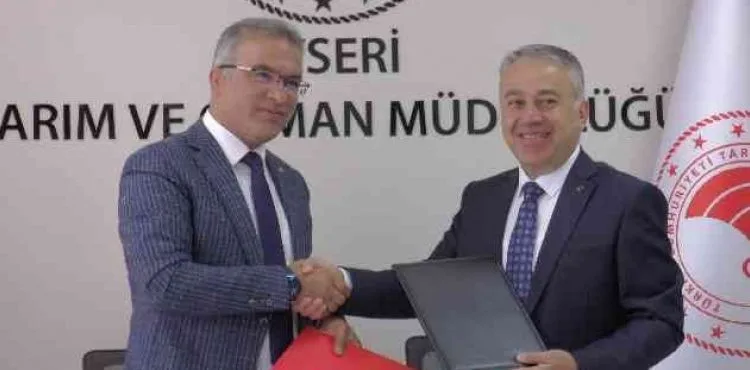 Tarım İl Müdürlüğü ile İl Milli Eğitim Müdürlüğü'nden ‘Tarım Lisesi' protokolü