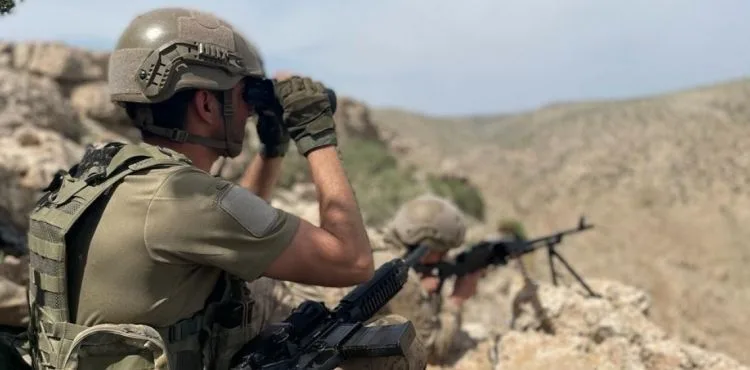 'Eren Abluka-22 Şehit Jandarma Kıdemli Yüzbaşı Mahmut Top Operasyonu başlatıldı'