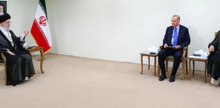 Cumhurbaşkanı Erdoğan, İran Dini Lideri Hamaney ile görüştü