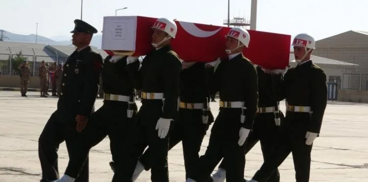 Pençe-Yıldırım şehidi memleketine uğurlandı