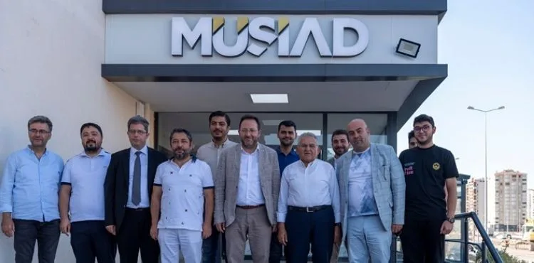 BAŞKAN BÜYÜKKILIÇ’TAN MÜSİAD KAYSERİ ŞUBESİ'NE ZİYARET