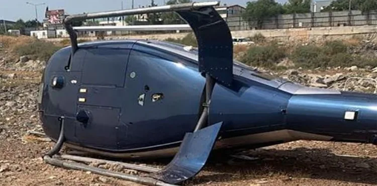İzmir'de helikopter kazası!