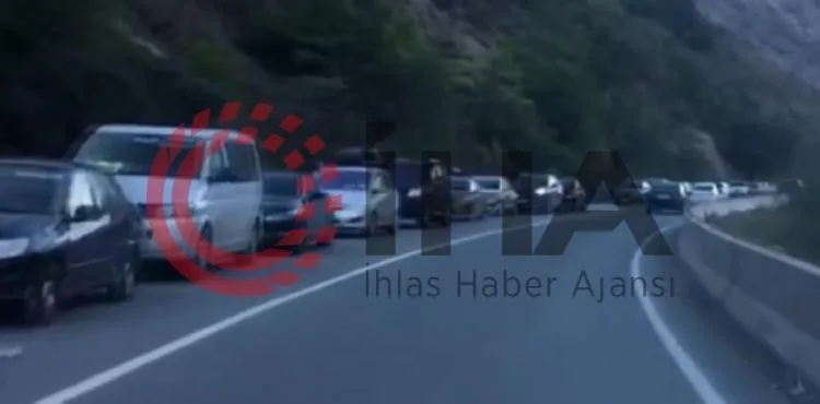 Rusya-Gürcistan sınırında 20 kilometrelik araç kuyruğu