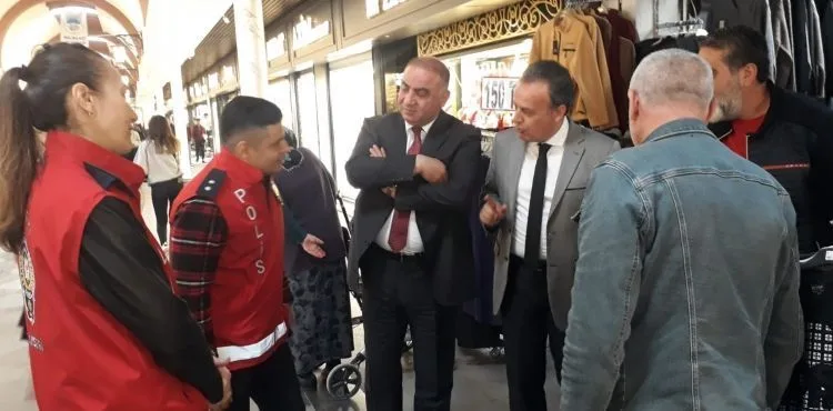 Kaymakam Karacan, güven timlerini alanda inceledi