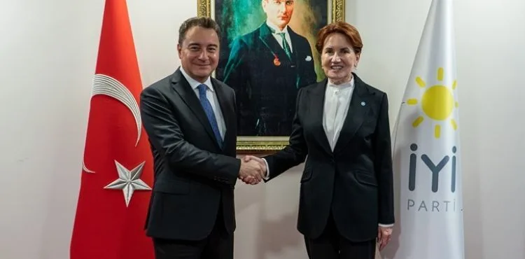 ALİ BABACAN, MERAL AKŞENER İLE BİR ARAYA GELDİ