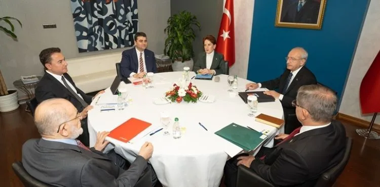 ALTI SİYASİ PARTİ GENEL BAŞKANININ ORTAK AÇIKLAMASI TERÖRE GEÇİT VERMEYECEĞİZ!