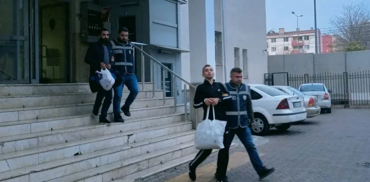 Kesinleşmiş hapis cezası bulunan 3 kişi tutuklandı