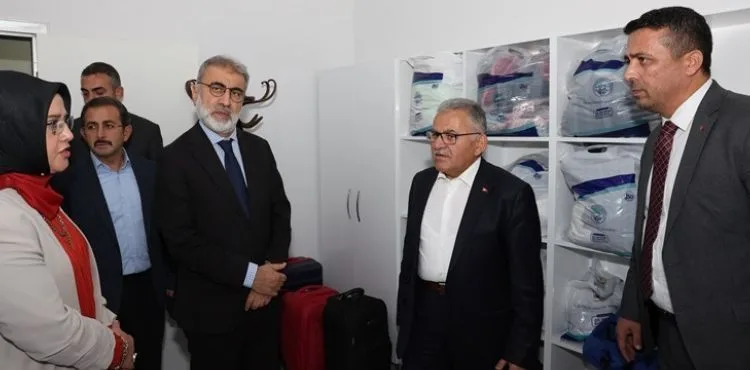 BAŞKAN BÜYÜKKILIÇ, ESKİ BAKAN YILDIZ İLE BİRLİKTE KAYMEK AKADEMİ’DE İNCELEMELERDE BULUNDU