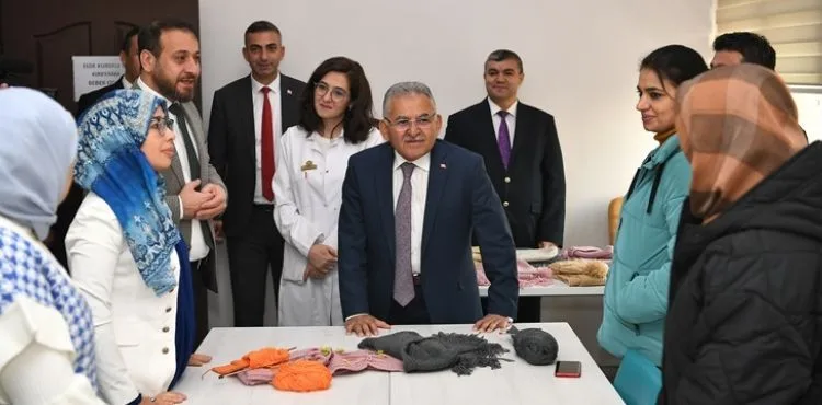 BAŞKAN BÜYÜKKILIÇ: ‘İYİLİK ÖRÜN’ PROJESİ HALKA HALKA YAYILIYOR