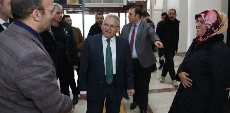 BAŞKAN BÜYÜKKILIÇ, KASKİ’DE PERSONEL İLE BULUŞTU, ALO 185’TE ÇAĞRI ALDI