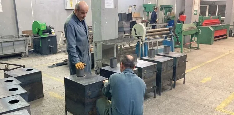 Kayseri’de üretilen sobalar afet bölgesine gönderilecek