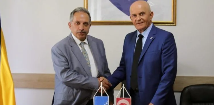 KARDEŞ ŞEHİR ‘KALESİJA'DAN 10 BİN EUROLUK DESTEK