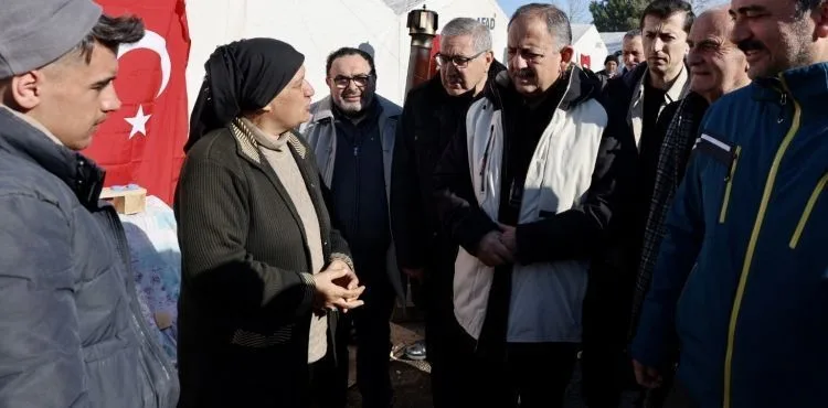 AK Parti Genel Başkan Yardımcısı Mehmet Özhaseki, Kahramanmaraş'ta incelemelerde bulundu.