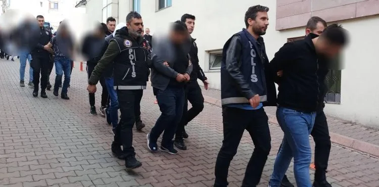 Narkotik ekiplerinden operasyon: 24 gözaltı