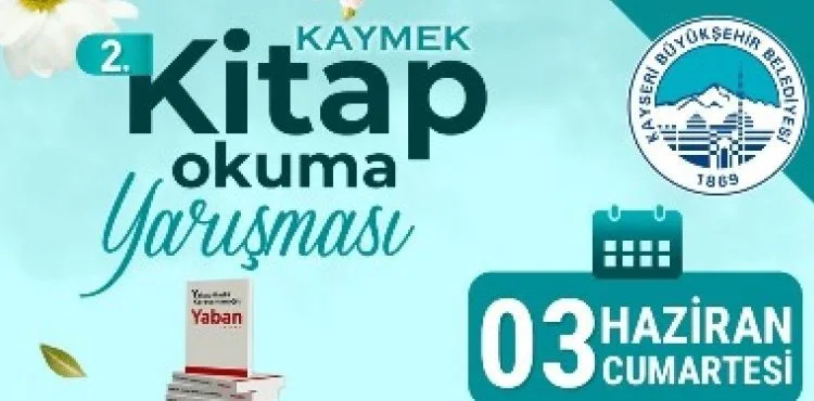 BÜYÜKŞEHİR’İN KİTAP OKUMA YARIŞMASI 3 HAZİRAN’DA YAPILACAK