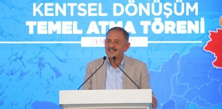 BAKAN ÖZHASEKİ: MALATYA’DA SAĞLAM VE GÜVENLİ KONUTLAR İNŞA EDECEĞİZ
