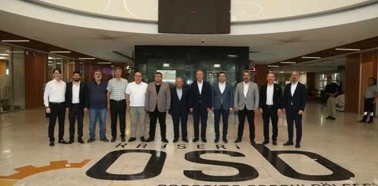 AKAR VE BÜYÜKKILIÇ’TAN SANAYİ ŞEHRİ KAYSERİ’DE OSB ZİYARETLERİ