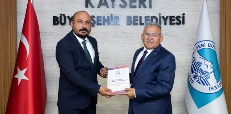 BÜYÜKKILIÇ’A, TMMOB MAKİNE MÜHENDİSLERİ ODASI KAYSERİ ŞUBESİ’NDEN ZİYARET