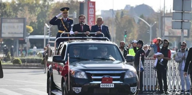 KAYSERİ’DE CUMHURİYET’İN “100‘ÜNCÜ YIL” COŞKUSU VE GURURU