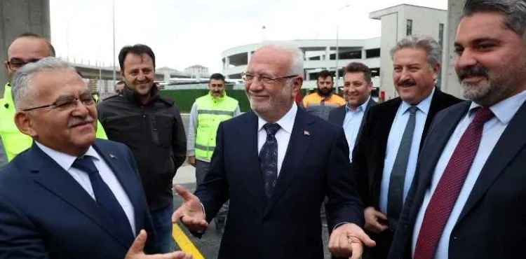 ELİTAŞ VE BÜYÜKKILIÇ HAVALİMANI YENİ TERMİNAL BİNASINDA İNCELEMELERDE BULUNDU