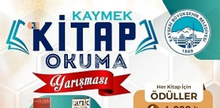 BÜYÜKŞEHİR KAYMEK’İN 3’ÜNCÜ KİTAP OKUMA YARIŞMASINDA HEYECAN BAŞLIYOR
