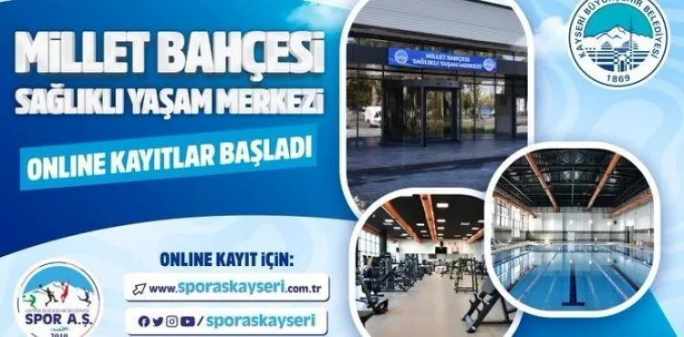BÜYÜKŞEHİR SPOR A.Ş. SAĞLIKLI YAŞAM MERKEZİ’NE KAYITLAR BAŞLADI