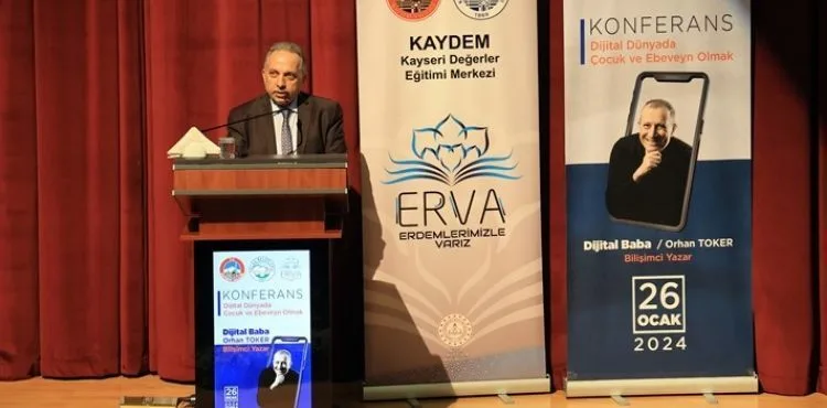 TALAS'TA 'DİJİTAL BABA' SÖYLEŞİSİ