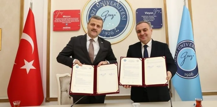 Erciyes Üniversitesi ile Gazi Üniversitesi Arasında İş Birliği Protokolü İmzalandı