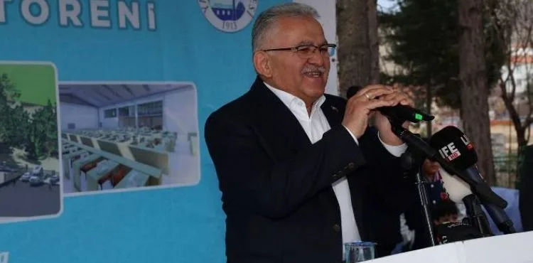 BAŞKAN BÜYÜKKILIÇ, YAHYALI’DA TEMEL ATMA VE AÇILIŞ TÖRENLERİNE KATILDI